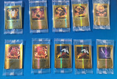 Gold Foil Cards Frost and Flames #1