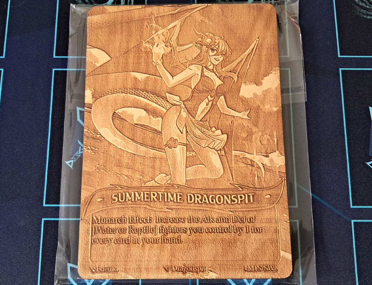 (Wood Card) Summertime Dragonspit (Monarch)