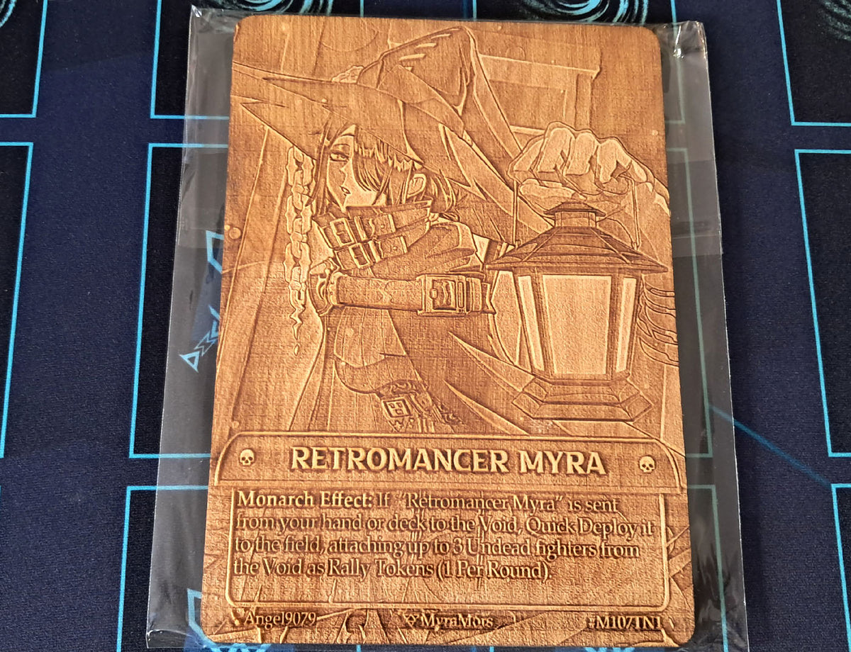 (Wood Card) Retromancer Myra (Monarch)