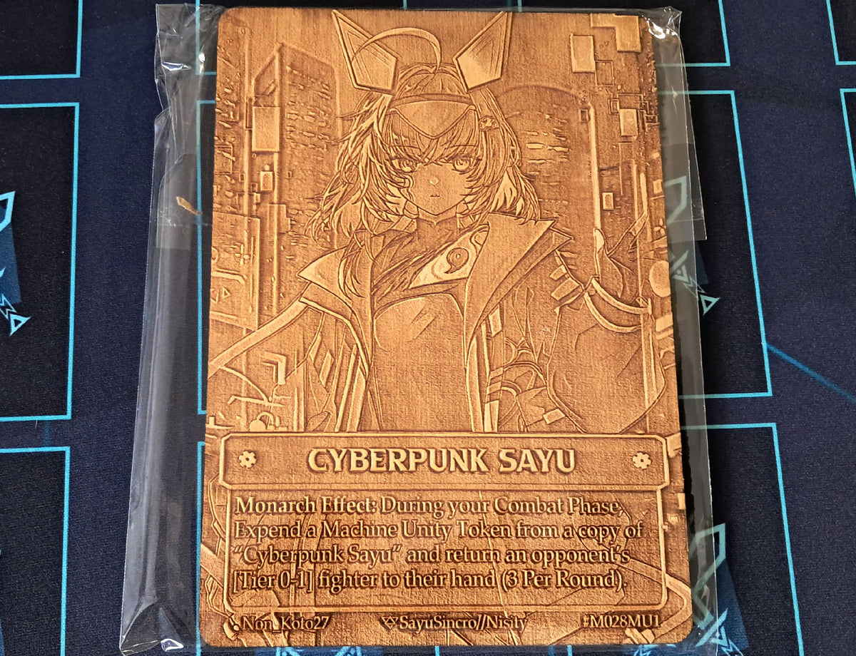 (Wood Card) Cyberpunk Sayu (Monarch)