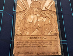 (Wood Card) Airborne Ami