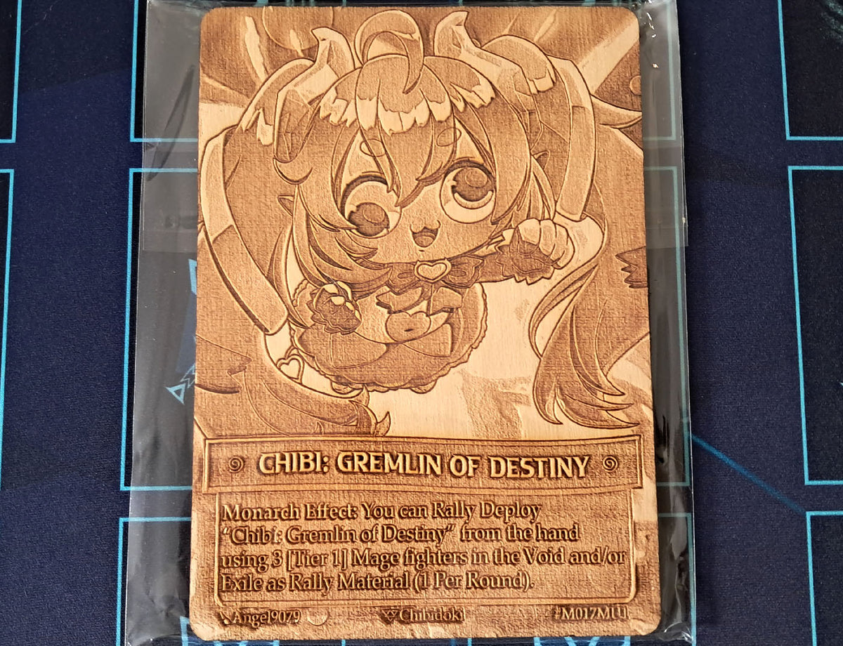 (Wood Card) Chibi Gremlin of Destiny (Monarch)