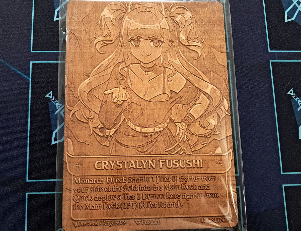 (Wood Card) Crystalyn Fusushi