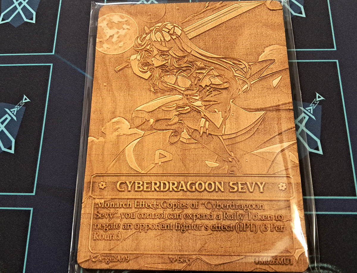 (Wood Card) Cyberdragoon Sevy (Monarch)