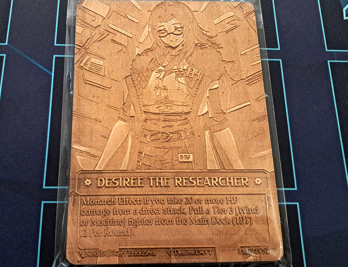 (Wood Card) Desiree The Researcher