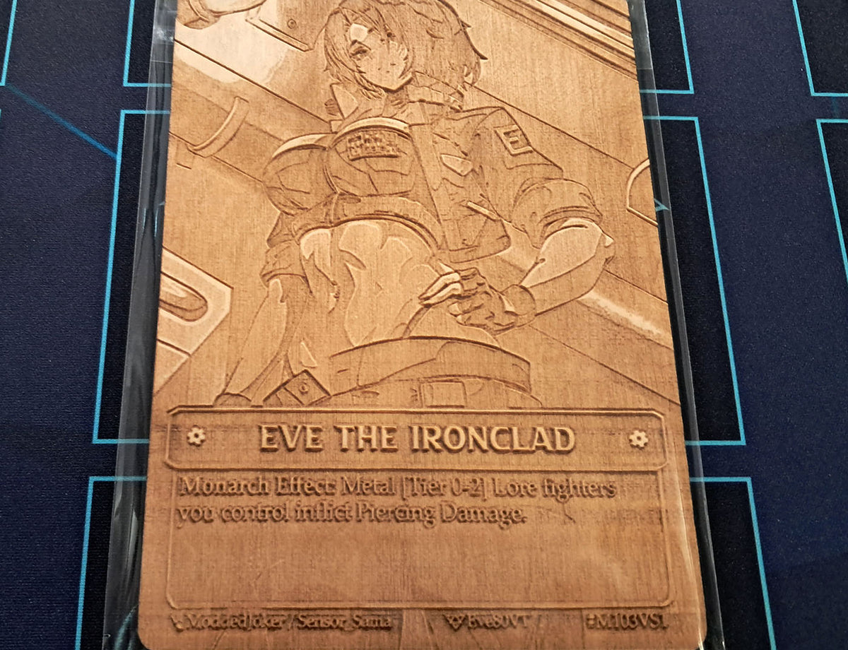 (Wood Card) Eve The Ironclad