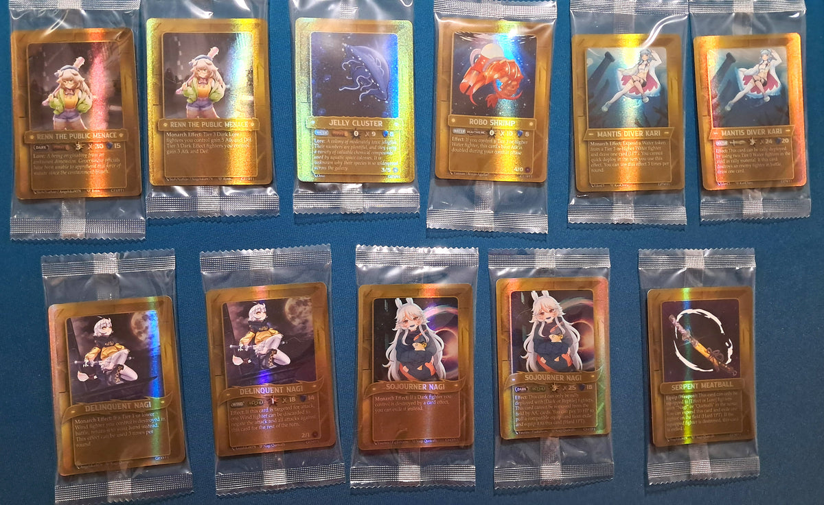 pokemon gold foil card deck Gold Foil Cards (Set 6) – Rift Runners TCG