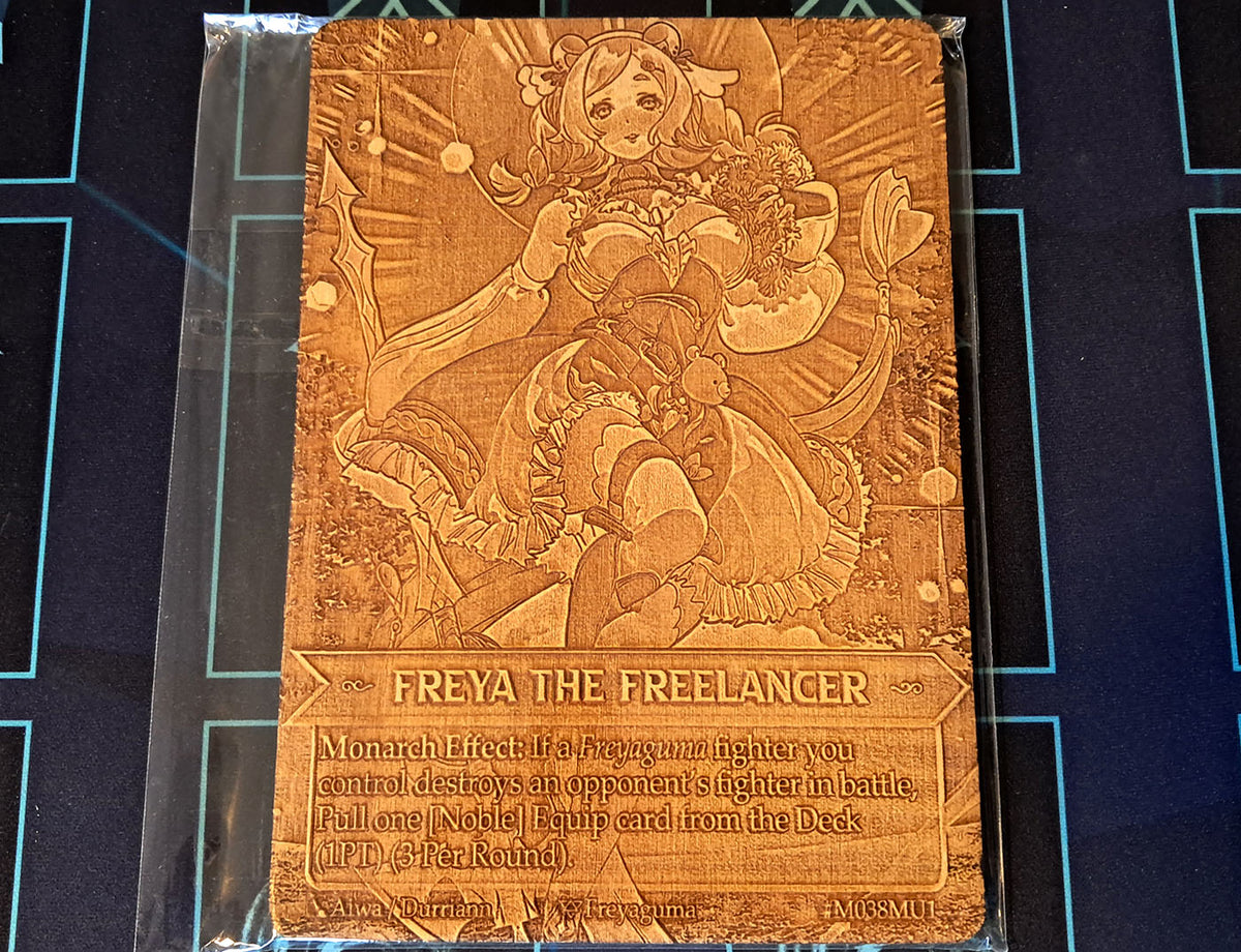 (Wood Card) Freya the Freelancer (Monarch)