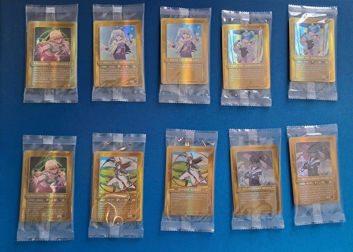 Gold Foil Cards Patreon Set 4 (Jan 2025)