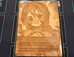 (Wood Card) Golden Imp Koko (Monarch)