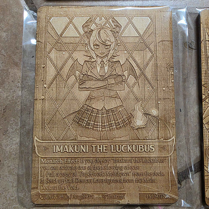 (Wood Card) Imakuni The Luckubus (Monarch)