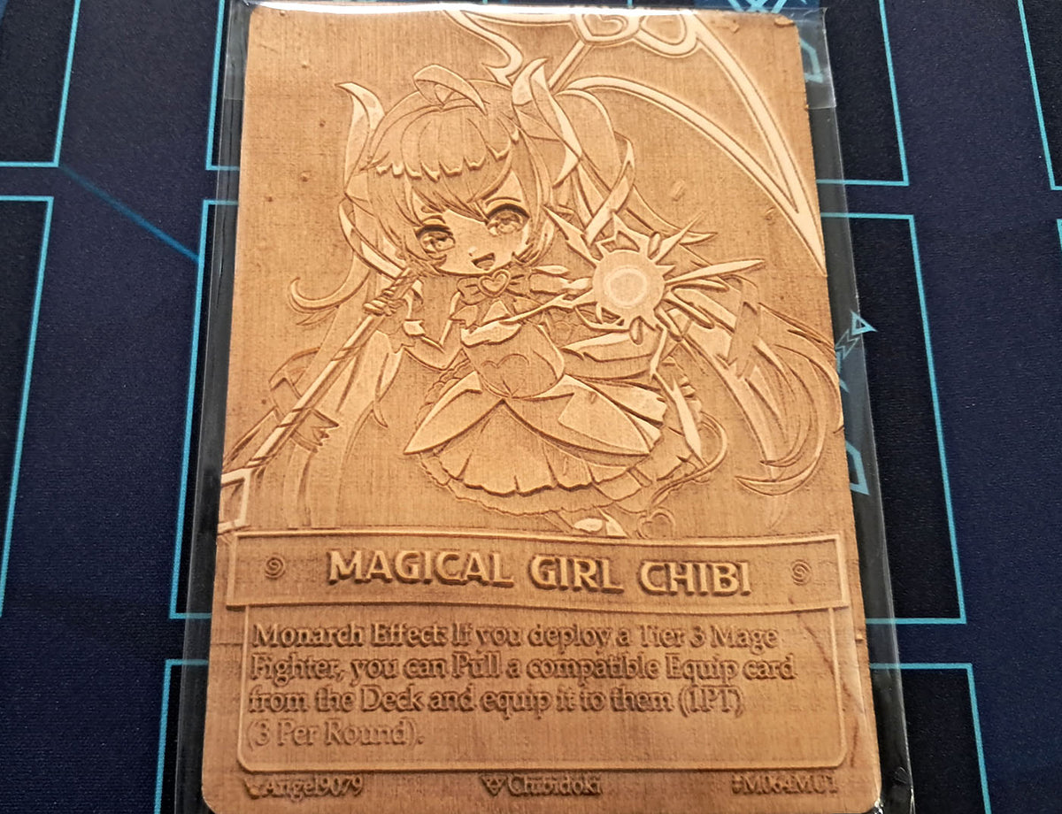 (Wood Card) Magical Girl Chibi