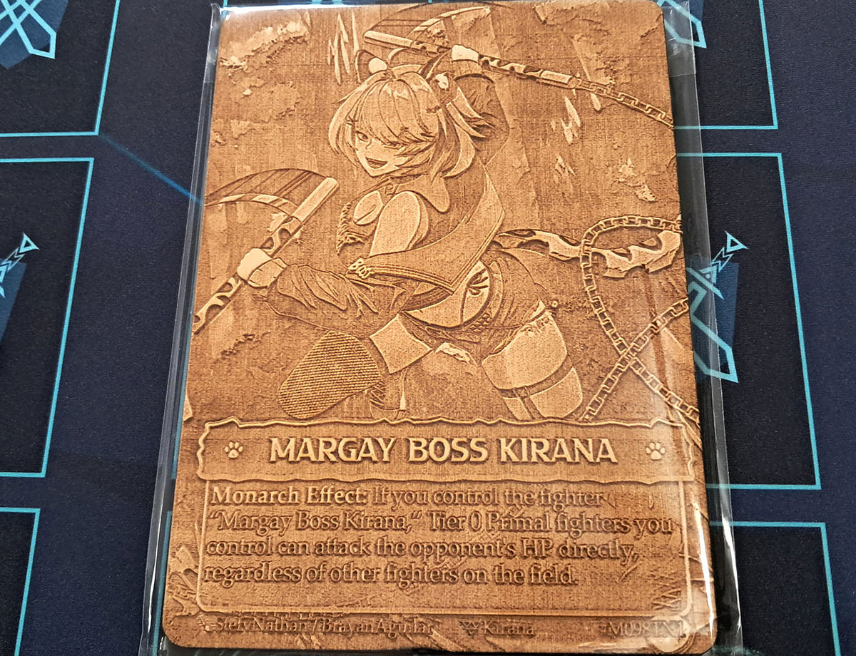 (Wood Card) Margay Boss Kirana (Monarch)