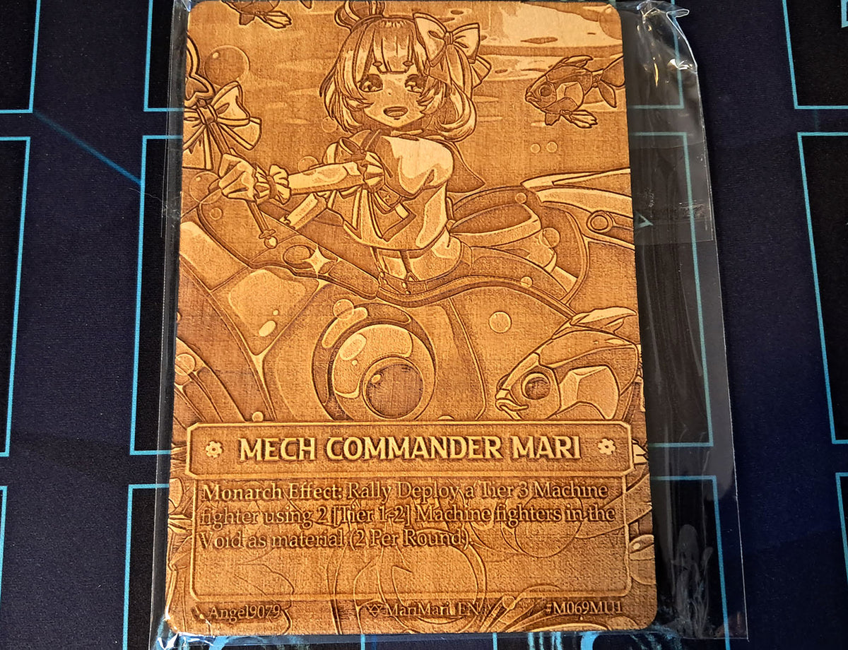 (Wood Card) Mech Commander Mari (Monarch)