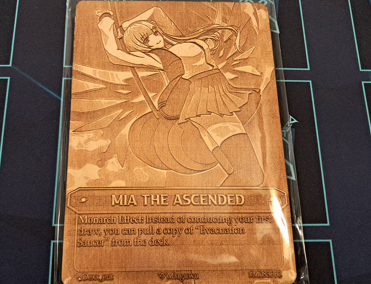 (Wood Card) Mia the Ascended (Monarch)