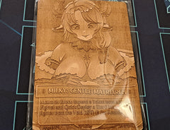 (Wood Card) Milky: Gentle Matriarch (Monarch)