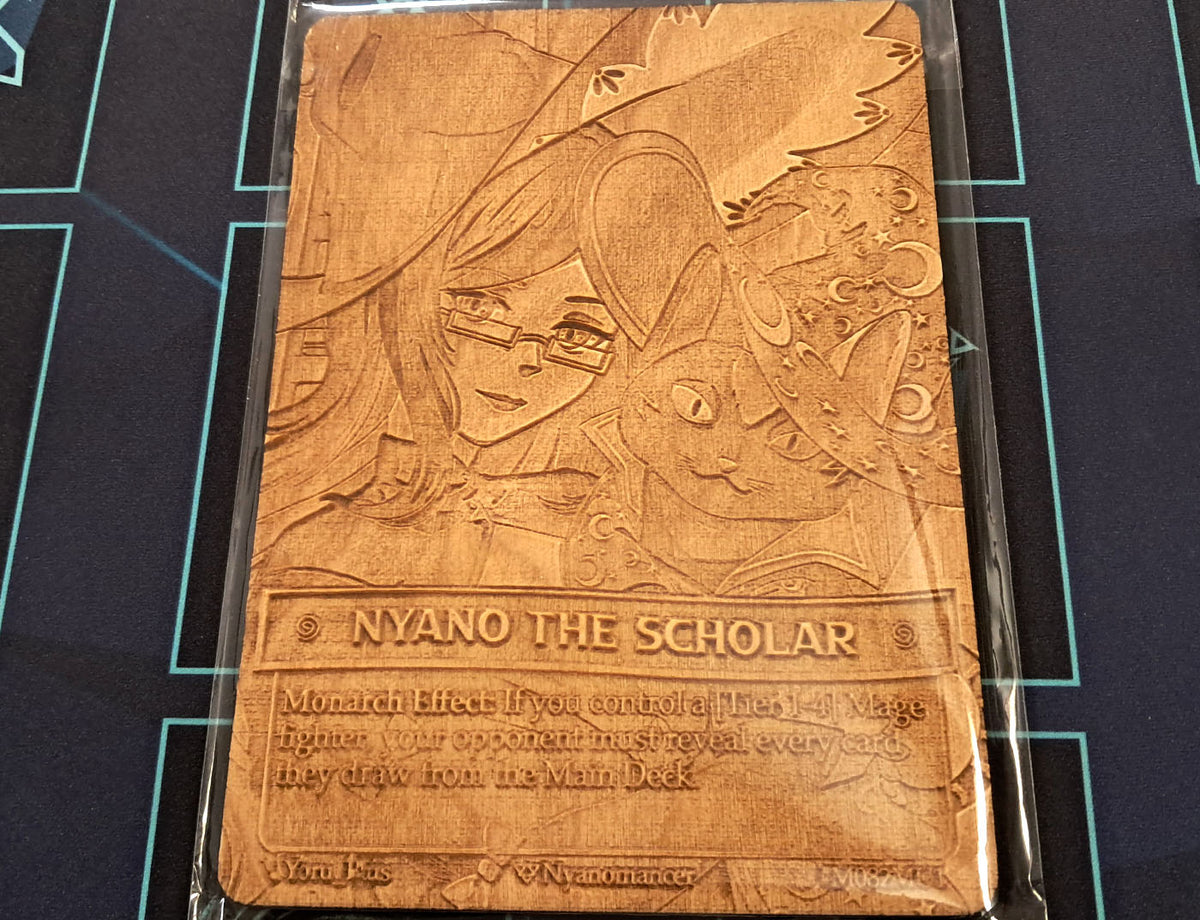 (Wood Card) Nyano the Scholar (Monarch)