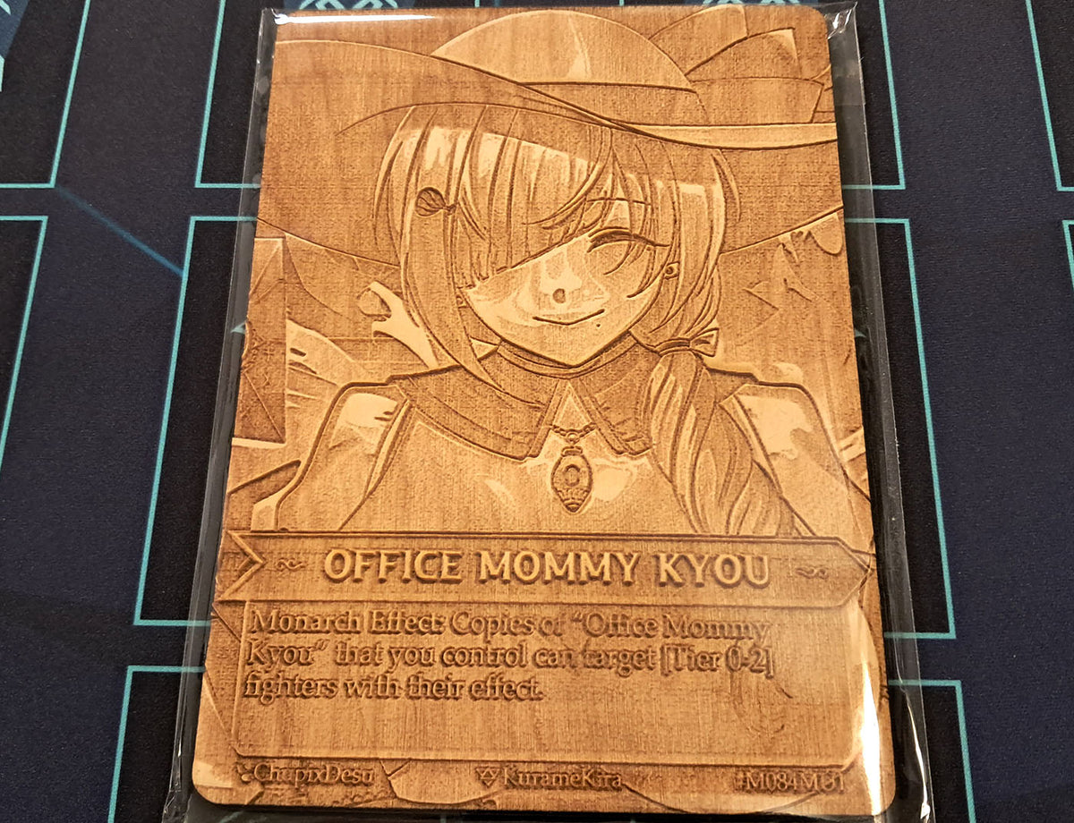 (Wood Card) Office Mommy Kyou (Monarch)