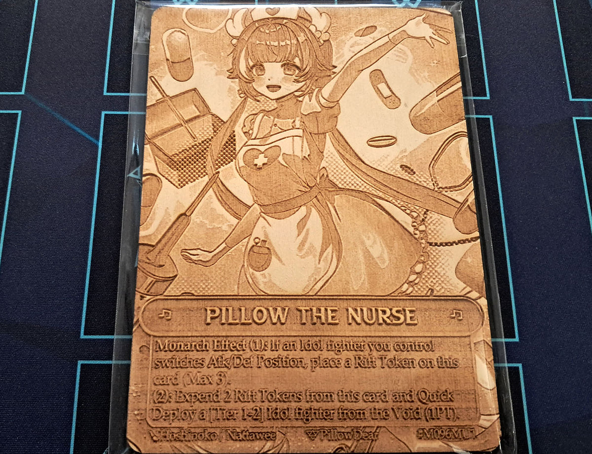 (Wood Card) Pillow The Nurse