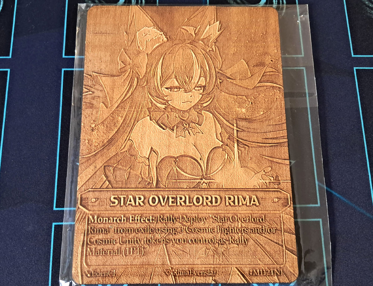 (Wood Card) Star Overlord Rima (Monarch)