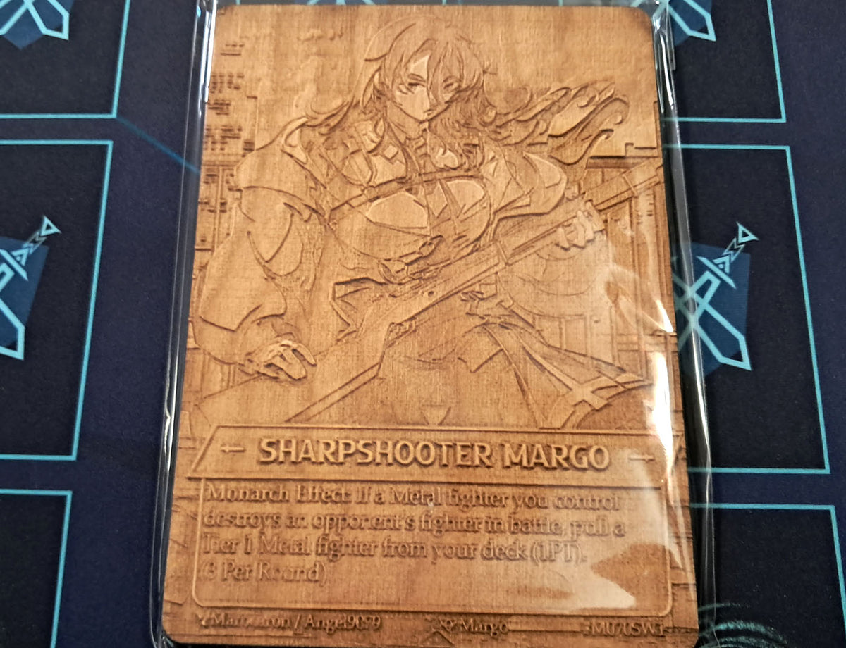 (Wood Card) Sharpshooter Margo