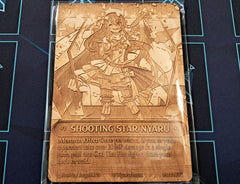 (Wood Card) Shooting Star Nyaru