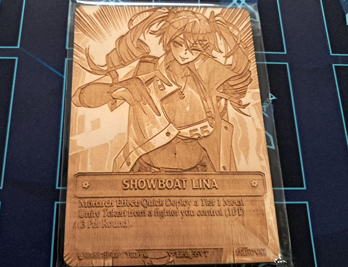 (Wood Card) Showboat Lina