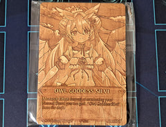 (Wood Card) Owl Goddess Silvi (Monarch)
