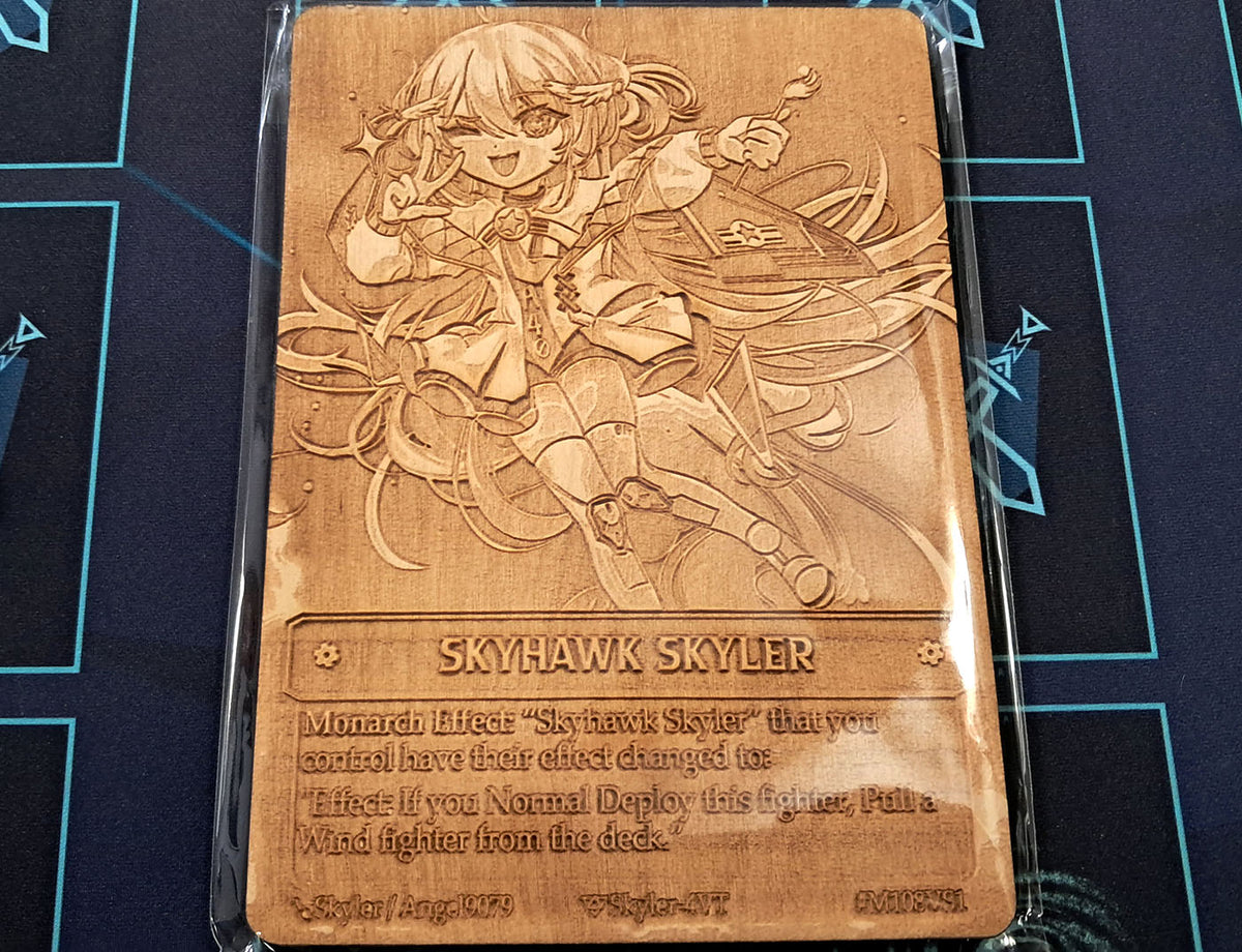 (Wood Card) Skyhawk Skyler