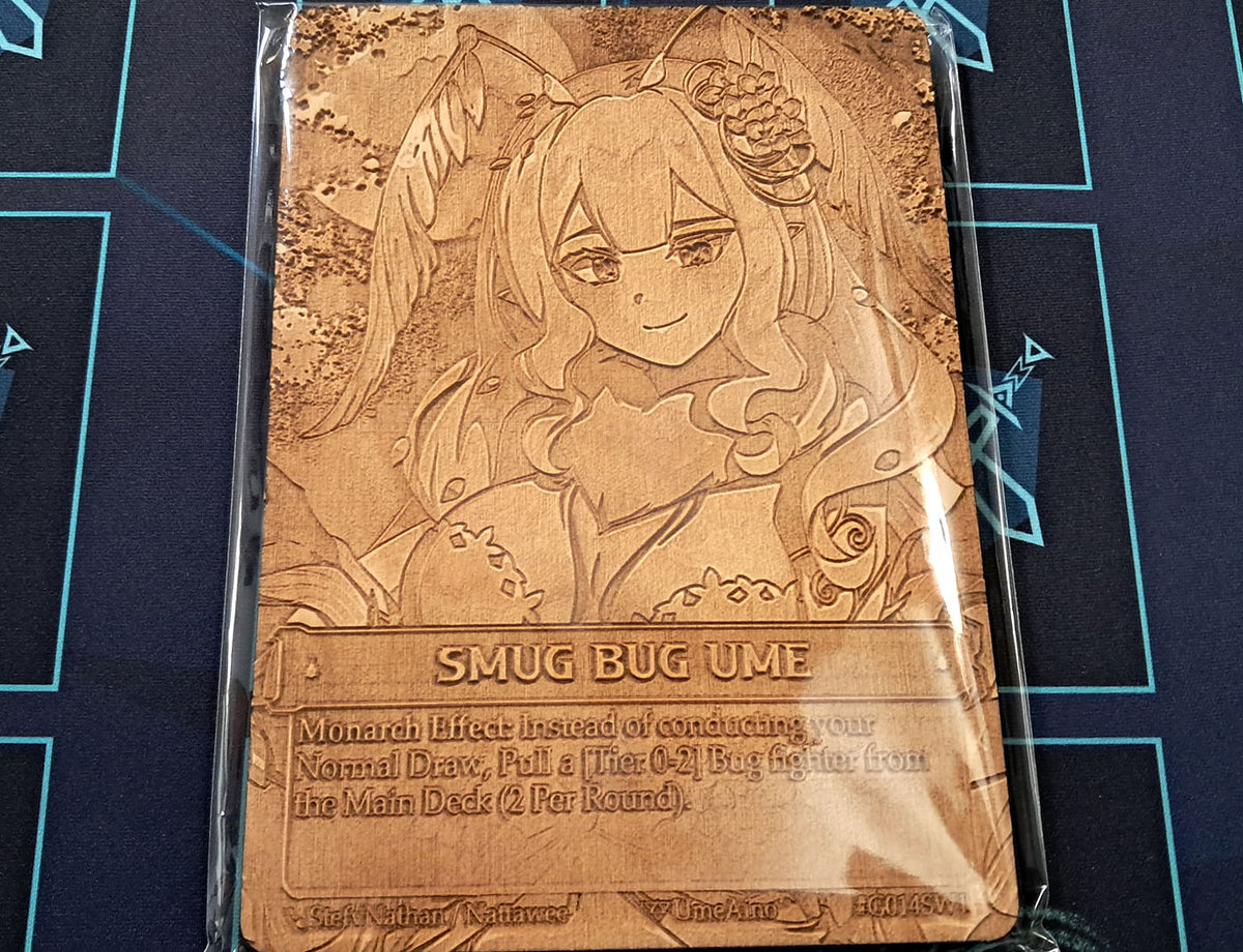 (Wood Card) Smug Bug Ume