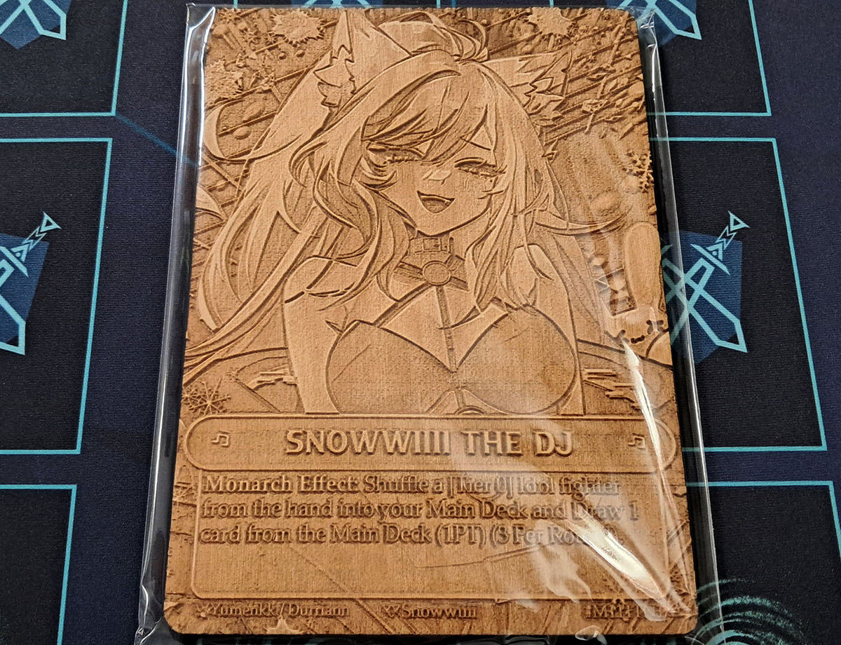 (Wood Card) Snowwiiii The DJ