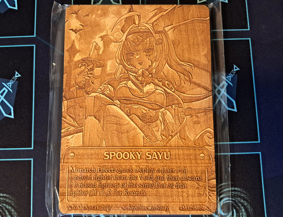 (Wood Card) Spooky Sayu (Monarch)