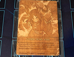 (Wood Card) Storm Hero Vari (Monarch)