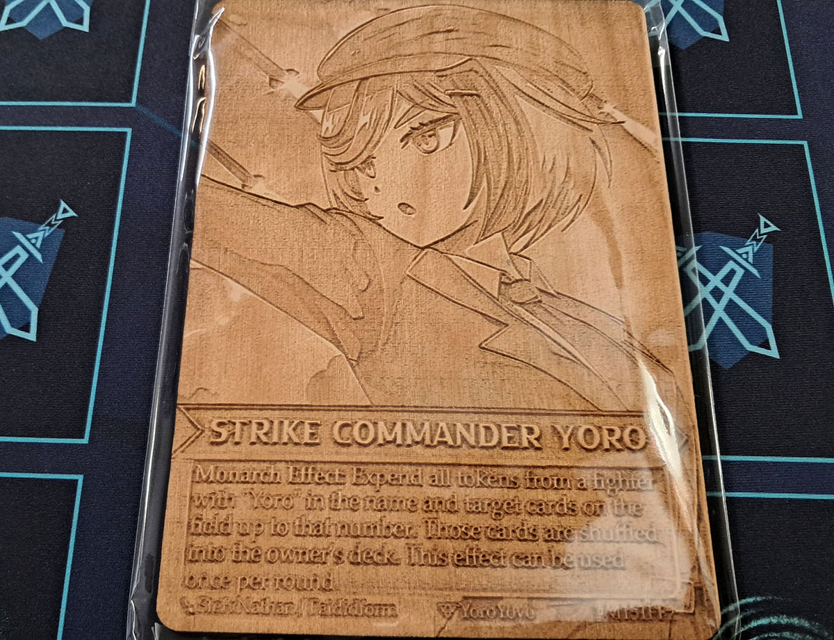 (Wood Card) Strike Commander Yoro