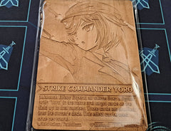 (Wood Card) Strike Commander Yoro