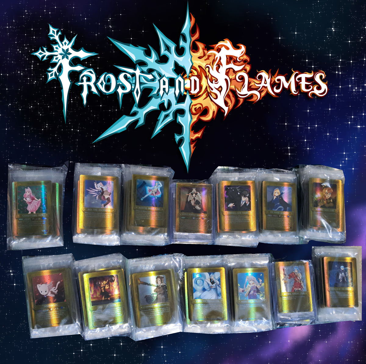 (Master Set Gold) Frost and Flames