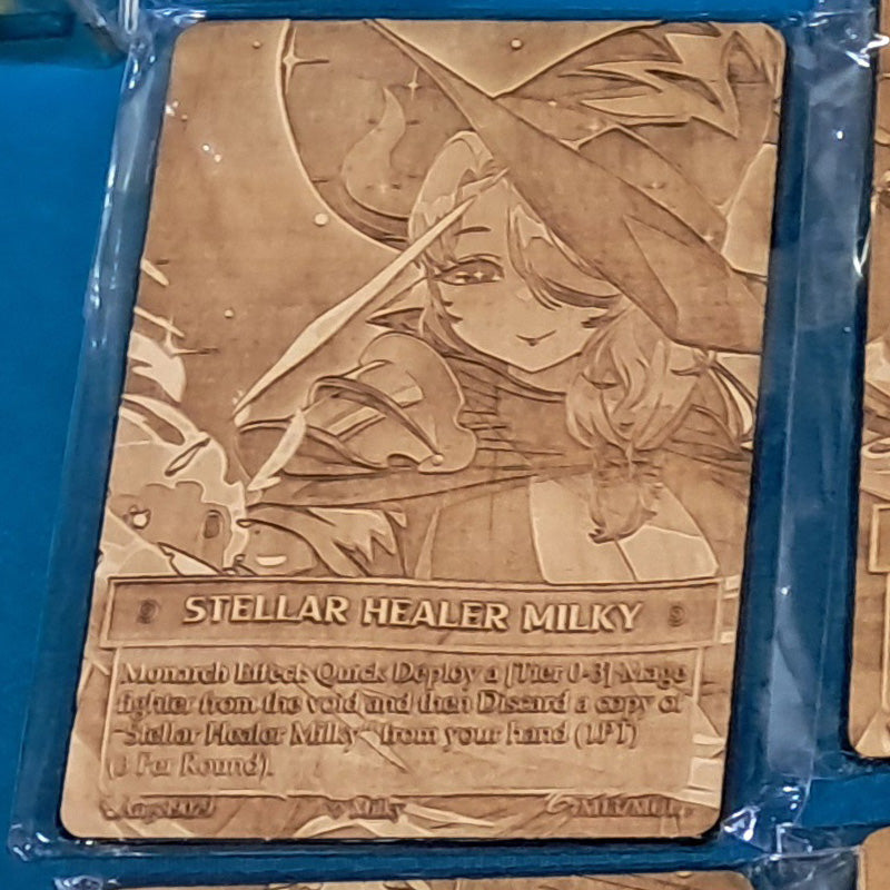 (Wood Card) Stellar Healer Milky (Monarch)