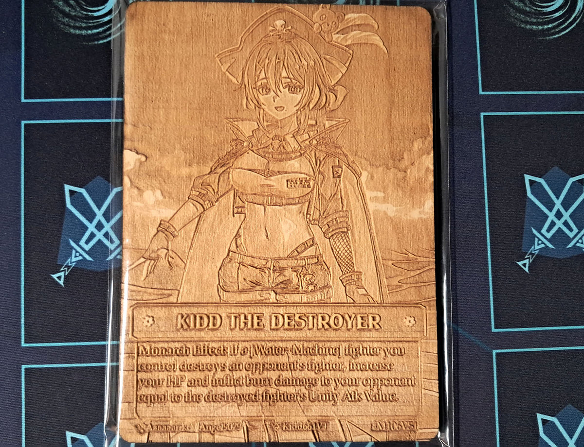 (Wood Card) Kidd the Destroyer